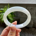 糯冰种无色平安镯（57.8mm）（yc310100）