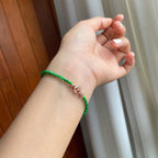 糯种满绿小米珠珠串手链（yc247645）