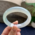 糯冰种淡晴底平安镯（59mm）（yc233896）