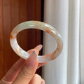 糯冰红翡特色翡翠贵妃镯（55.5mm）（yc354248）