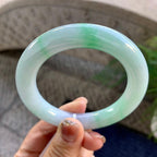 细糯种飘花圆条手镯（56mm）（yc275324）