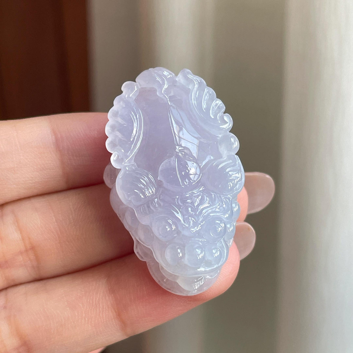 糯冰紫罗兰貔貅挂件（yc711706）