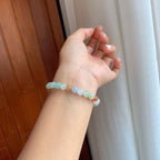 糯冰多宝翡翠珠串手串（yc257270）