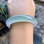 冰种春彩平安镯（54mm）（yc292634）