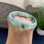 细糯种飘花贵妃手镯（54.2mm）（yc200980）