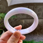 糯种淡春彩平安镯（58mm）（yc259062）