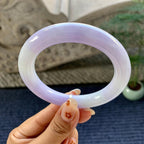 细糯种紫罗兰圆条手镯（59.2mm）（yc249453）