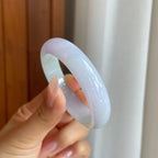 糯冰淡椿彩翡翠贵妃镯（51.3mm（yc279378）