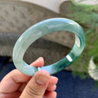 细糯种飘花平安镯（58mm）（yc249420）