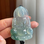 冰种飘花翡翠观音（yc322795）