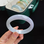 糯冰春底翡翠手镯（57mm）（yc017021）