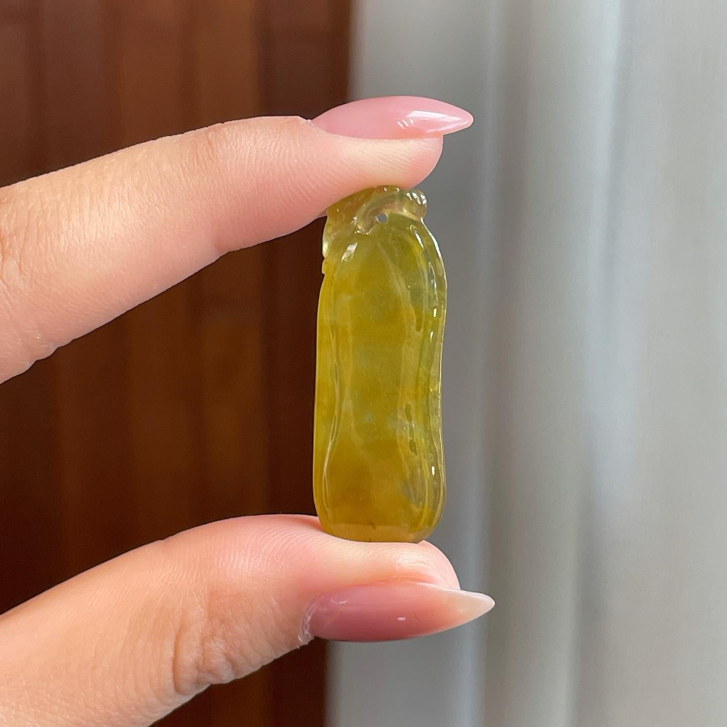 糯冰黄翡翡翠福瓜（yc329529）