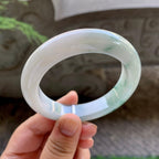 细糯种飘花平安镯（55.6mm）（yc199555）