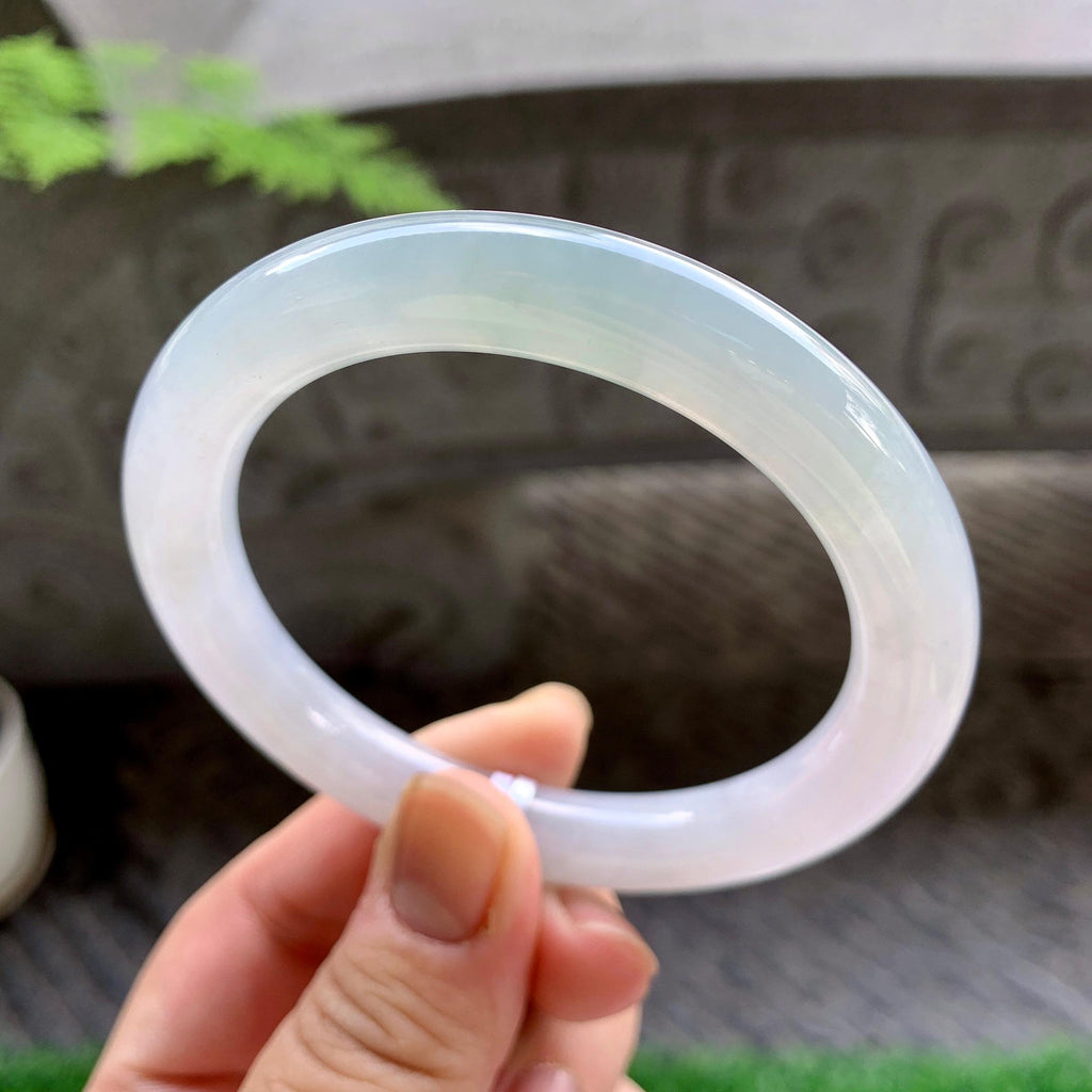 细糯种带底色圆条手镯（56.4mm）（yc248136）