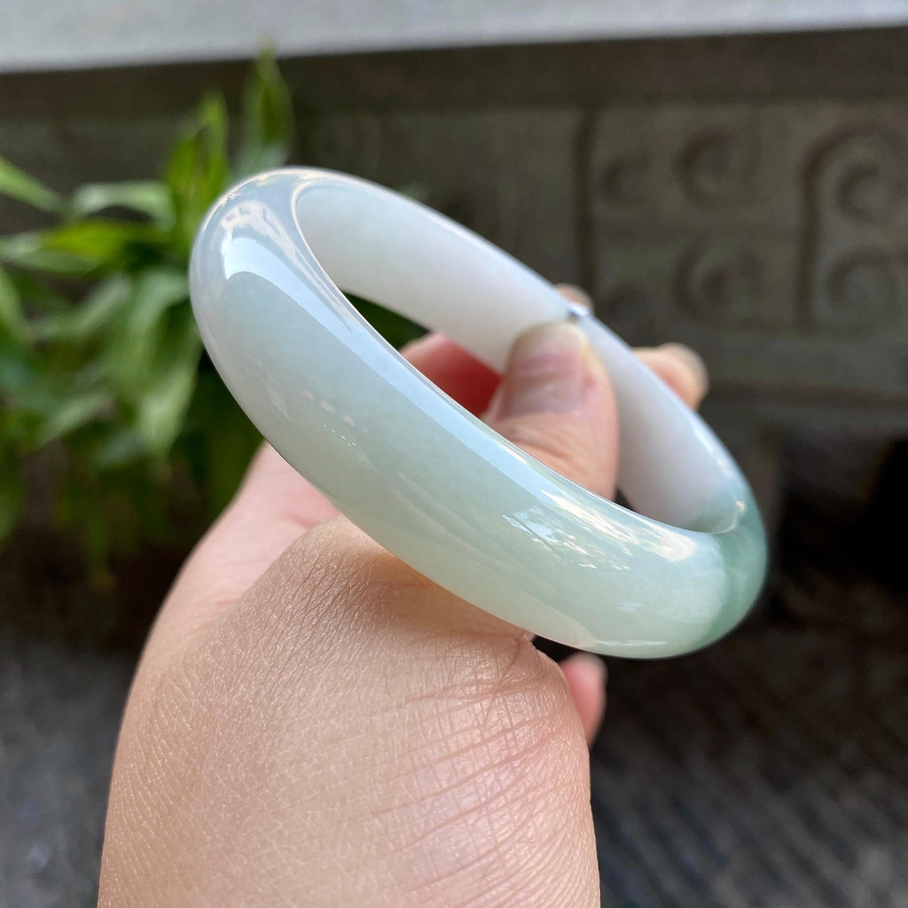 细糯种半山水平安镯（56.6mm）（yc311020）