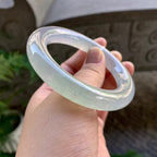 冰种晴底圆条手镯（55.8mm）（yc259055）