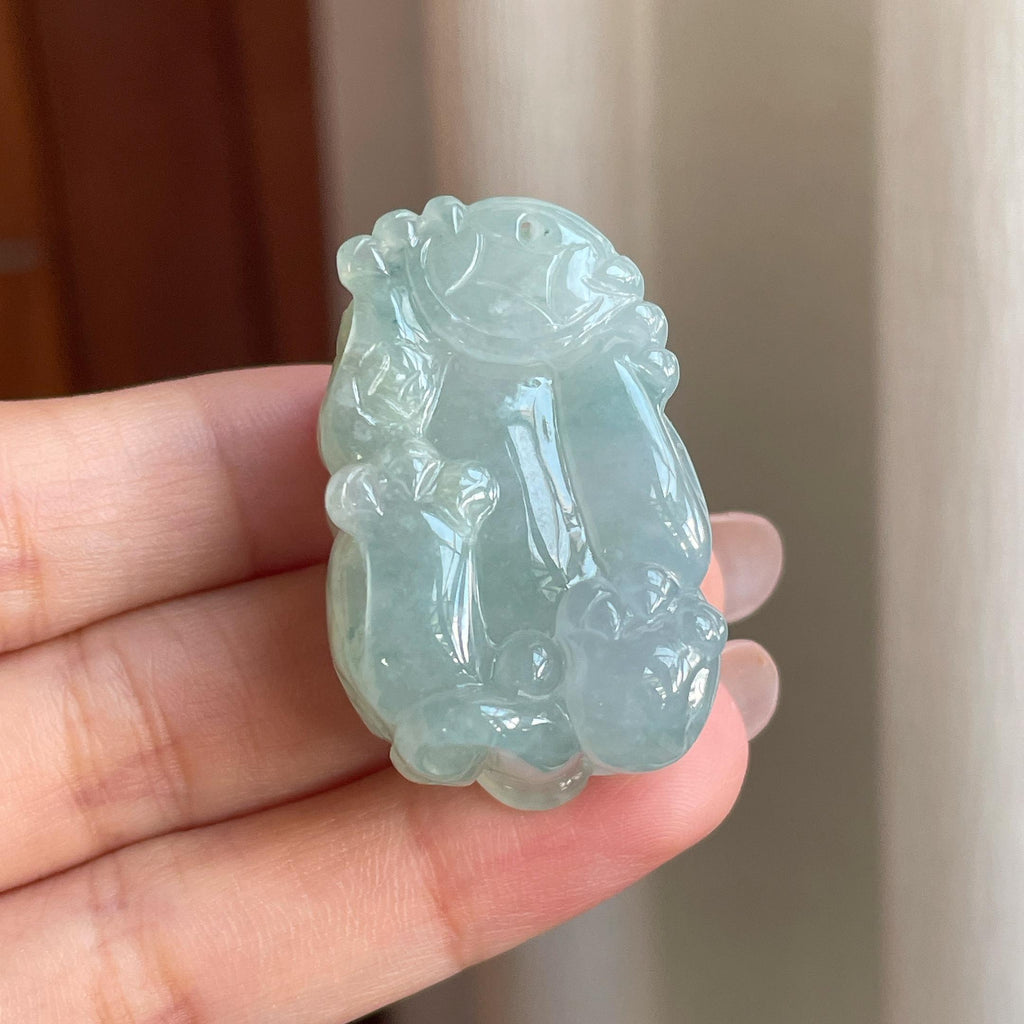 糯冰蓝晴貔貅挂件（yc711735）