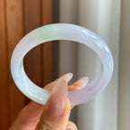 糯冰淡椿彩翡翠贵妃镯（51.3mm（yc279378）