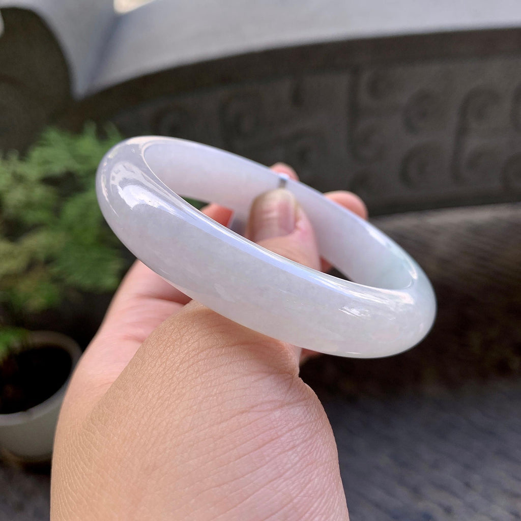 细糯种无色贵妃手镯（56.6mm）（yc243898）