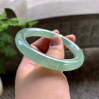 糯冰种晴水圆条手镯（55.7mm）（yc202370）
