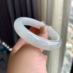 细糯种无色平安镯（55.2mm）（yc225080）