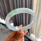 细糯种飘花贵妃手镯（55.6mm）（yc250413）