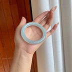 糯冰晴底翡翠圆条（54mm）（yc269673）