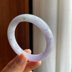 糯冰紫罗兰翡翠平安镯（59mm）（yc345504）