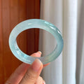 冰种蓝底翡翠平安镯（57mm）（yc400159）