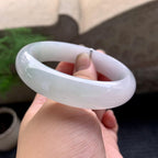 细糯种淡晴底宽版轮胎手镯（60.5mm）（yc195947）