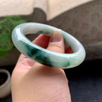 糯种飘花平安镯（58.7mm）（yc196529）