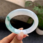 细糯种飘花平安镯（54.7mm）（yc198249）