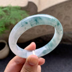 细糯种飘花平安镯（56.3mm）（yc198269）