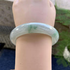 糯种飘花平安镯（55.6mm）（yc249424）