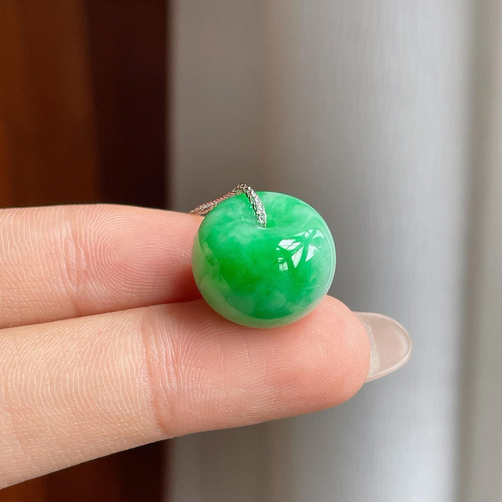 糯冰带色翡翠路路通（yc240432）