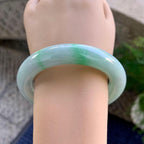 细糯种飘花圆条手镯（56mm）（yc275324）