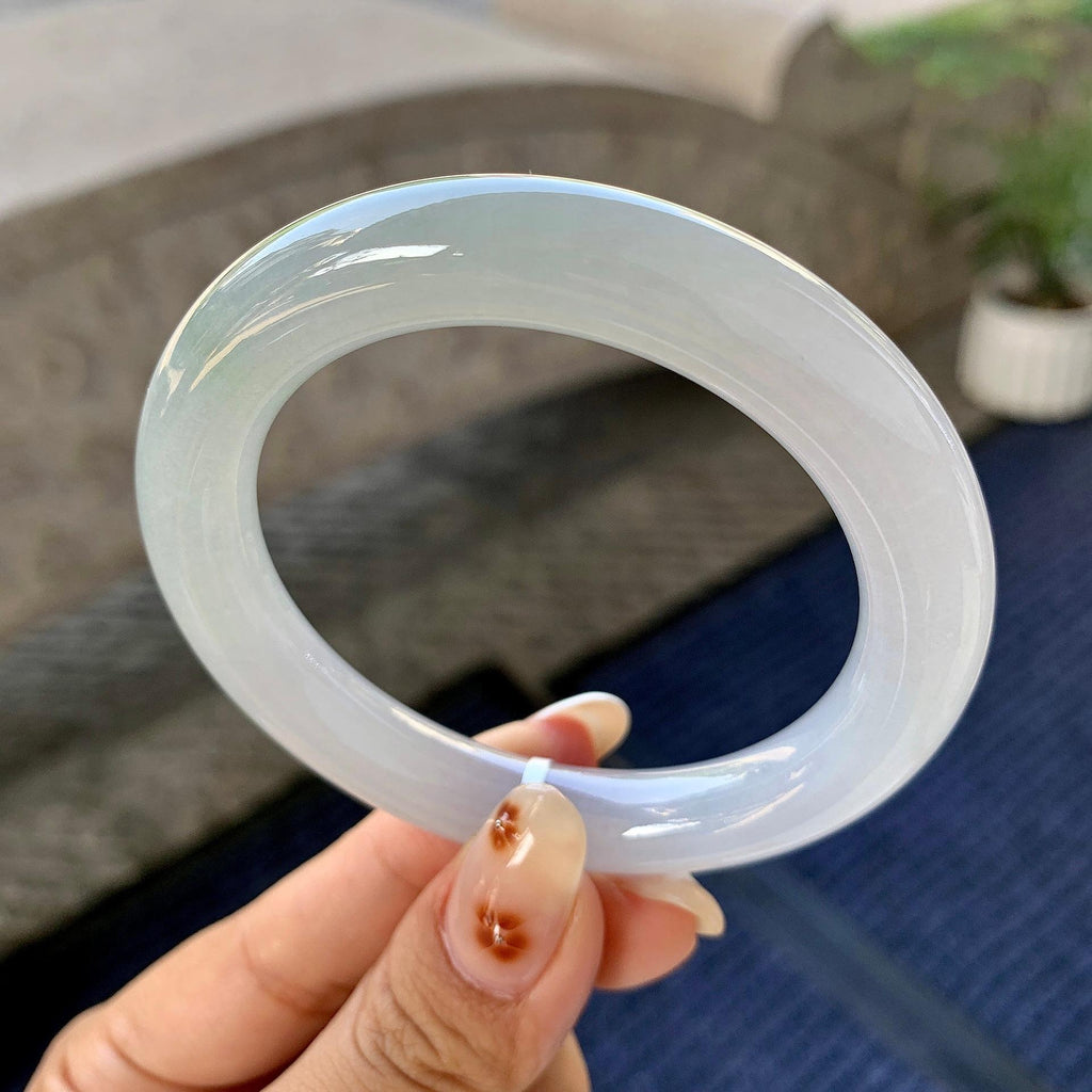 细糯种带底色圆条手镯（52.8mm）（yc248094）