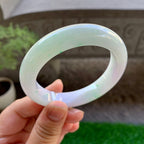 细糯种飘花平安镯（56mm）（yc246659）