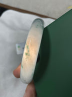 冰种飘花平安镯（56.7mm）（yc233908）