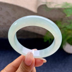 细糯种晴底平安镯（53.7mm）（yc194151）