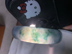 冰种飘花宽版轮胎手镯（57.7mm）（yc228495）