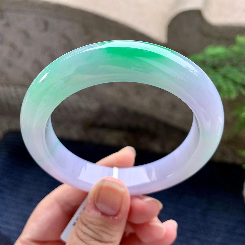 细糯种春彩平安镯（58mm）（yc253065）