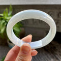 细糯种无色平安镯（56.8mm）（yc311013）