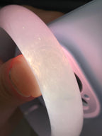细糯种淡晴底宽版轮胎手镯（60.5mm）（yc195947）