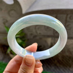 细糯种淡晴底平安镯（58mm）（yc308181）