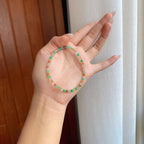 冰种多宝翡翠珠串手串（yc267486）