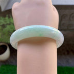 细糯种飘花平安镯（56mm）（yc246659）