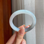糯冰乌鸡翡翠贵妃镯（54.6mm)（yc377134）