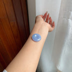 糯冰种紫罗兰翡翠平安扣（yc174526）