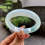 细糯种飘花贵妃手镯（55.2mm）（yc243904）